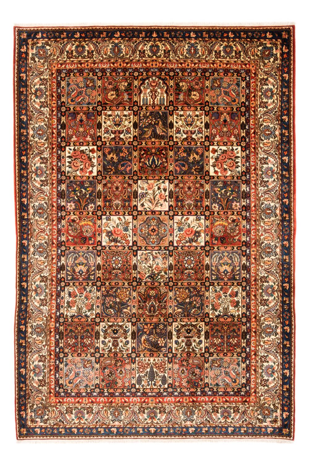 Persisk matta - Nomadic - 305 x 210 cm - mörk beige