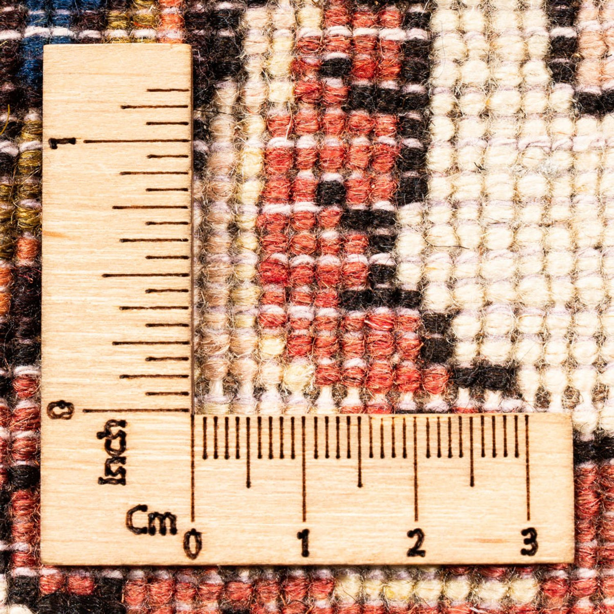 Persisk matta - Nomadic kvadrat  - 207 x 199 cm - mörk beige