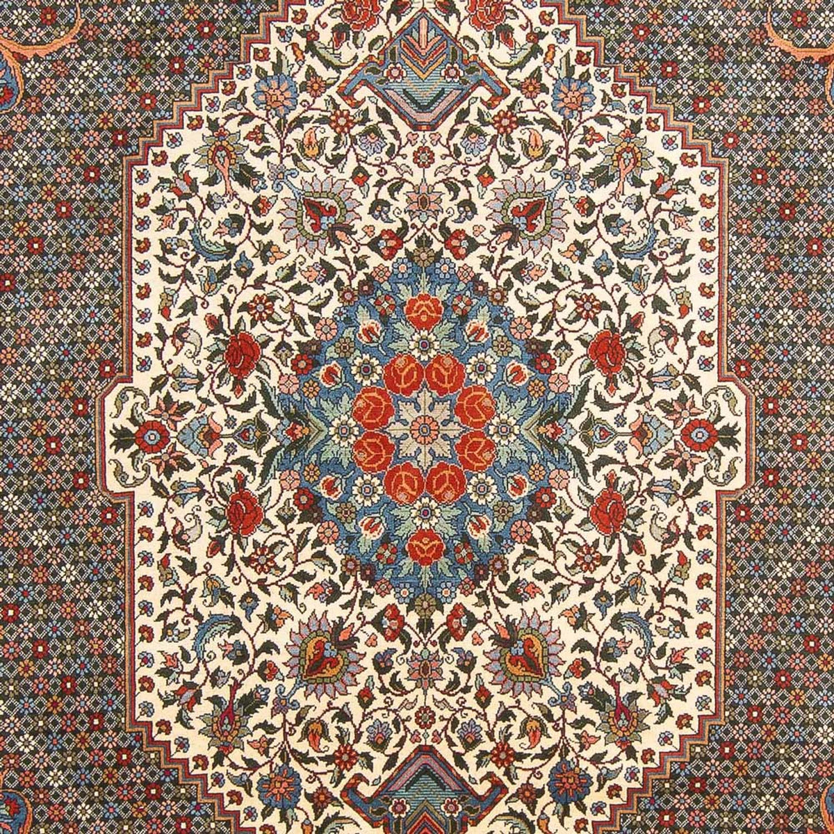 Persisk matta - Nomadic - 315 x 200 cm - mörkblå