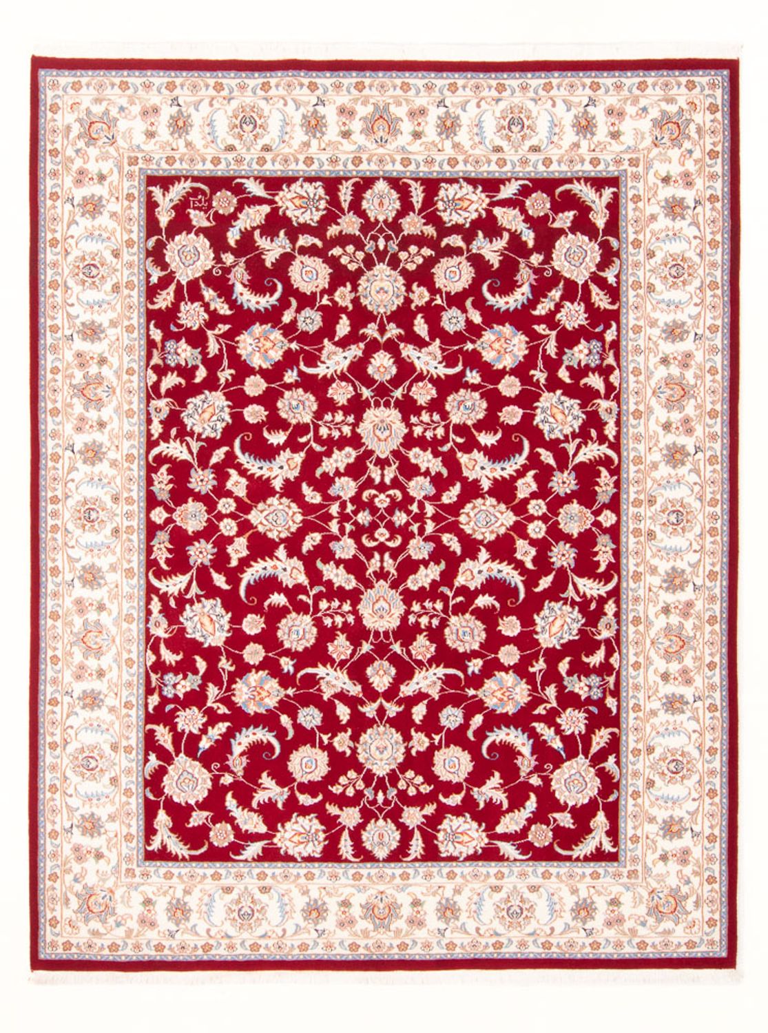 Persisk matta - Tabriz - Royal - 200 x 148 cm - röd