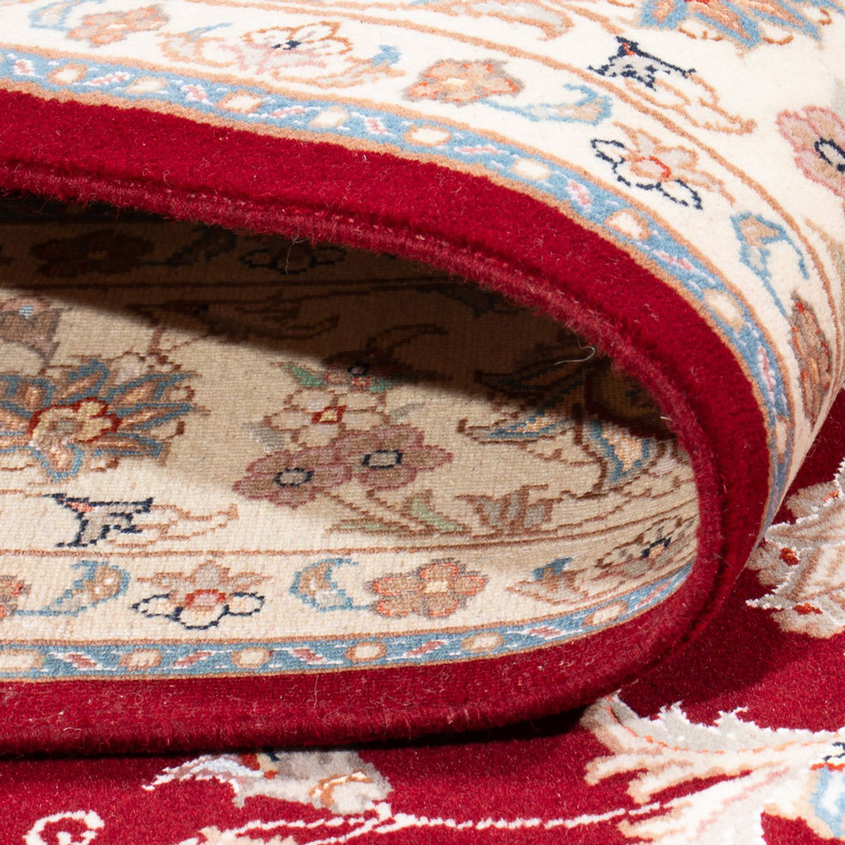 Persisk matta - Tabriz - Royal - 200 x 148 cm - röd