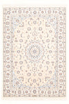 Nain - 9La Mattan 121x178cm - Persisk matta - Rektangulär / Grädde / 121 x 178 cm Rektangulär