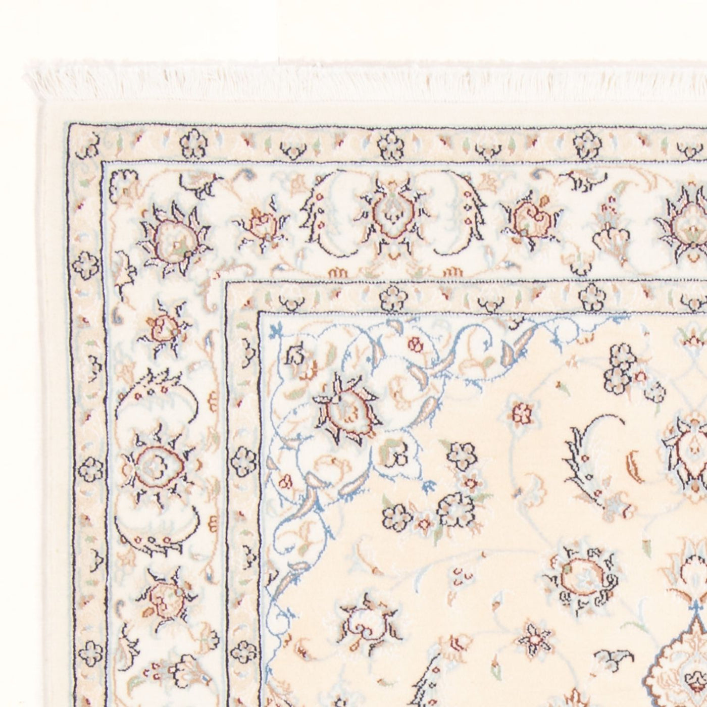 Persisk matta - Nain - Royal - 172 x 118 cm - grädde