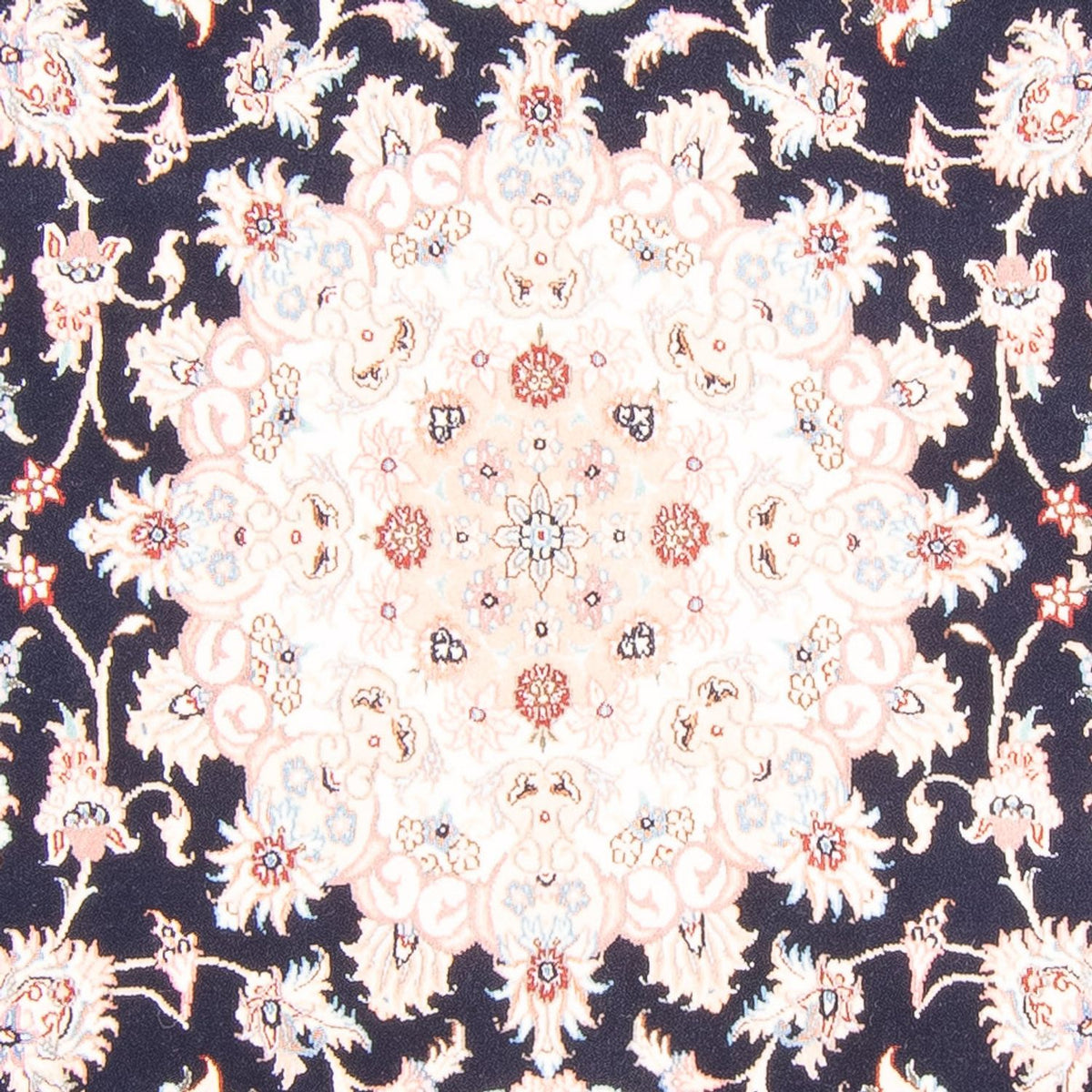 Persisk matta - Tabriz - Royal - 234 x 168 cm - mörkblå