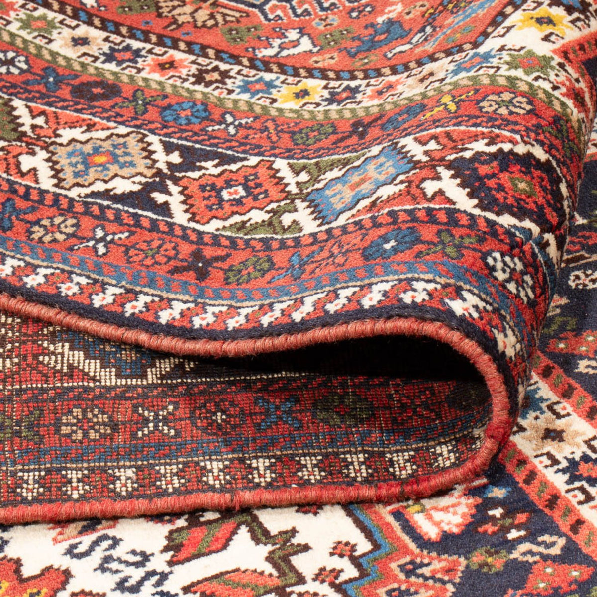 Persisk matta - Nomadic - 296 x 210 cm - flerfärgad