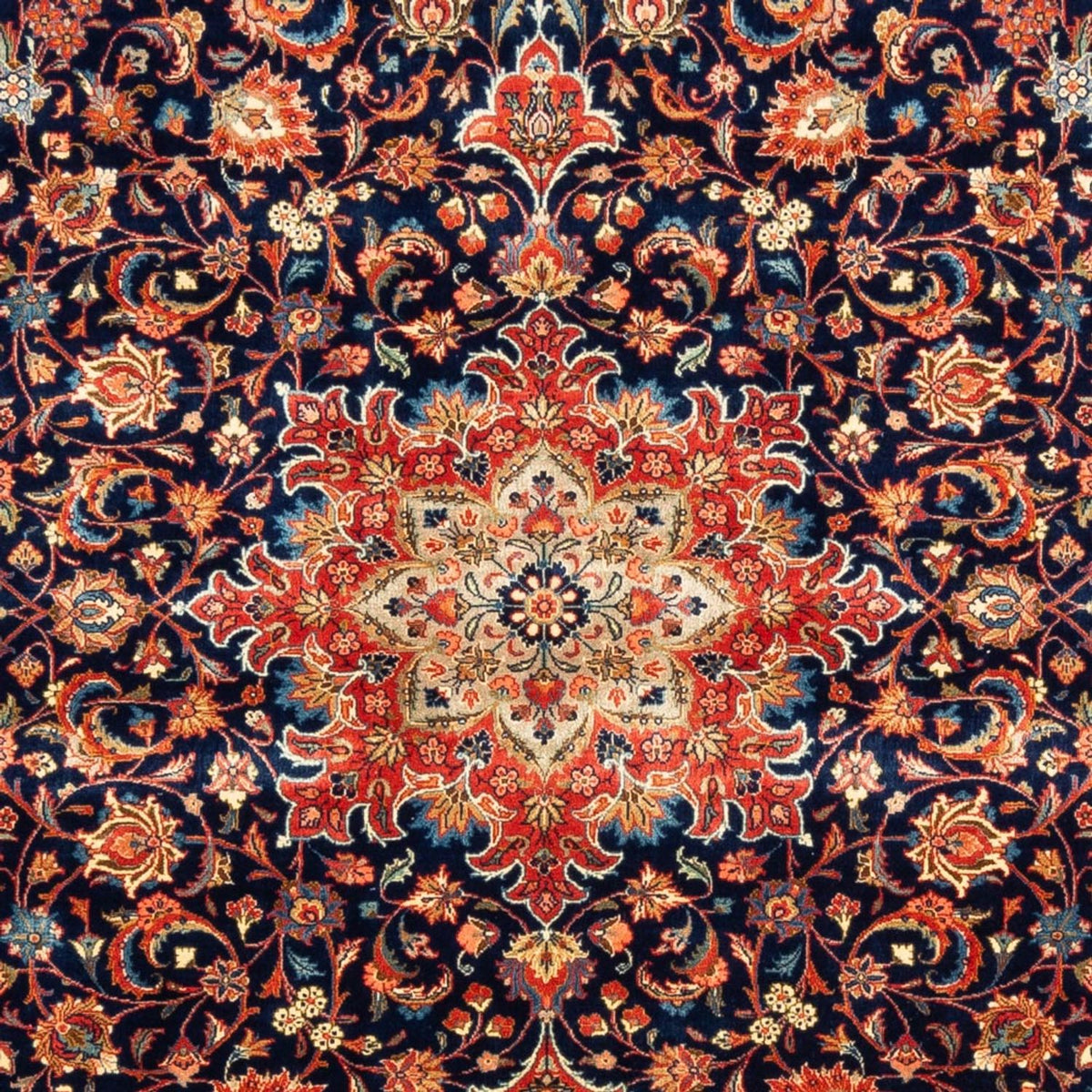 Persisk matta - Classic - 255 x 180 cm - mörkblå