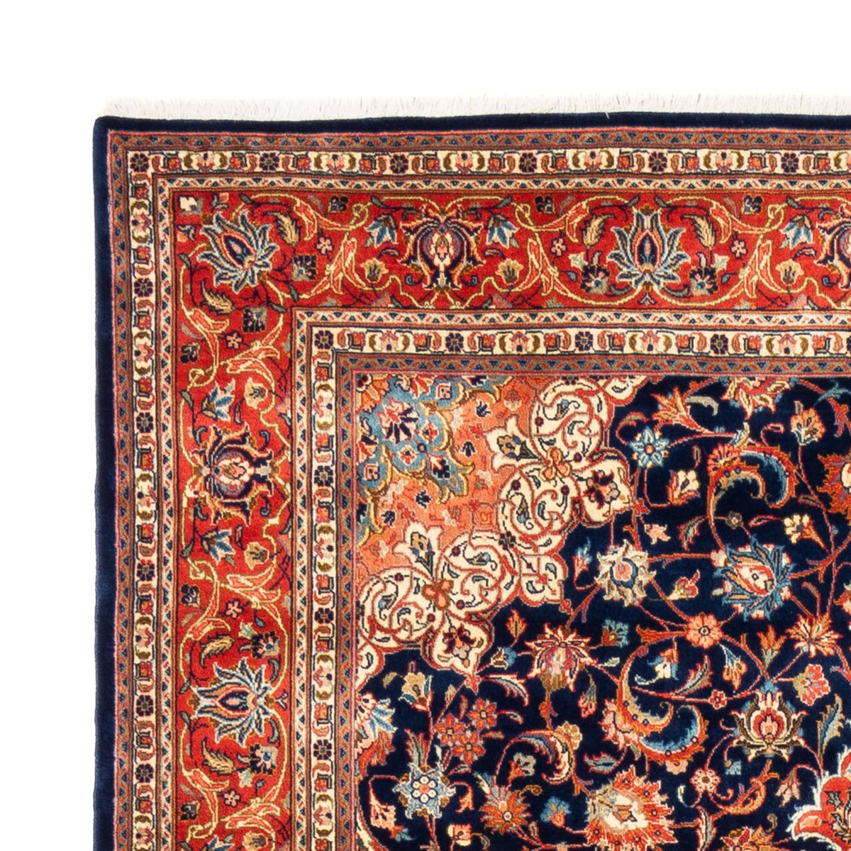 Persisk matta - Classic - 255 x 180 cm - mörkblå