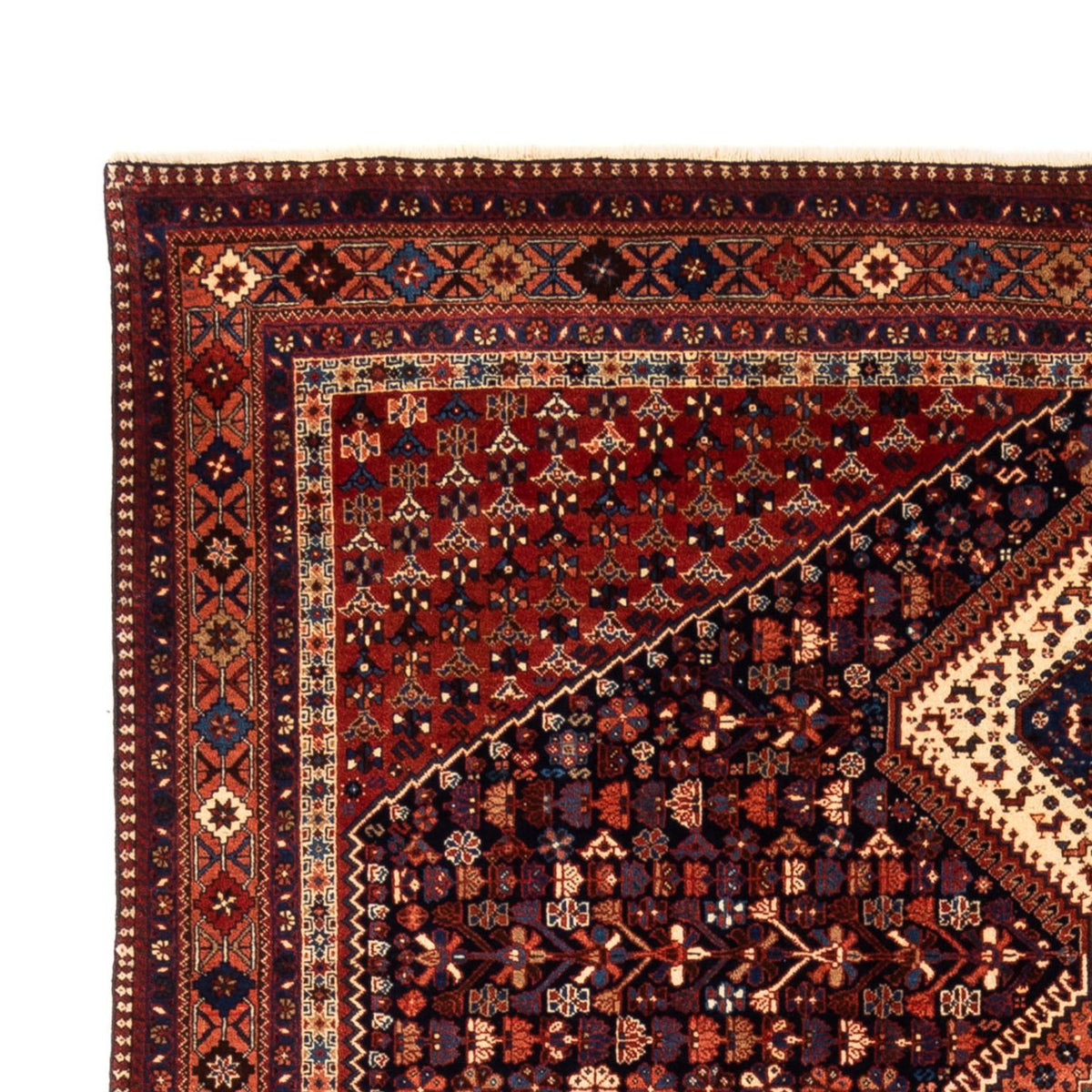 Persisk matta - Nomadic - 304 x 205 cm - bordeaux röd