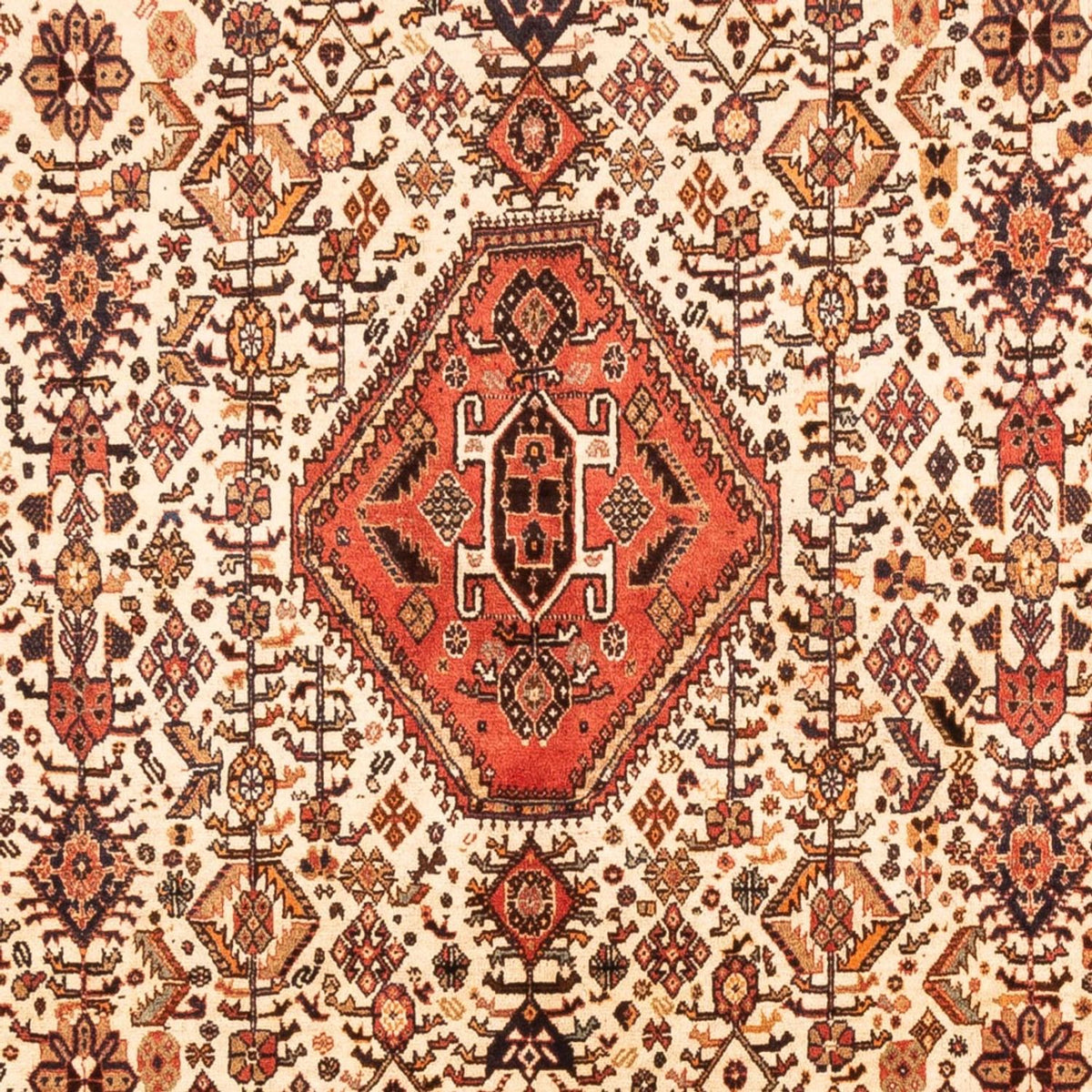 Persisk matta - Nomadic - 252 x 156 cm - grädde