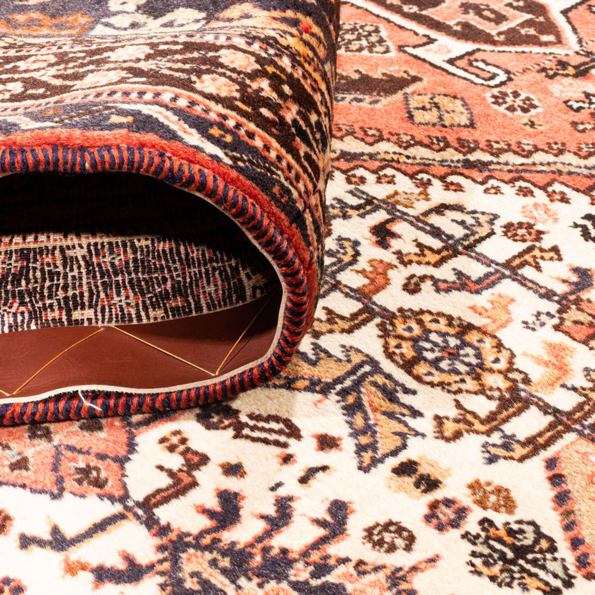 Persisk matta - Nomadic - 252 x 156 cm - grädde