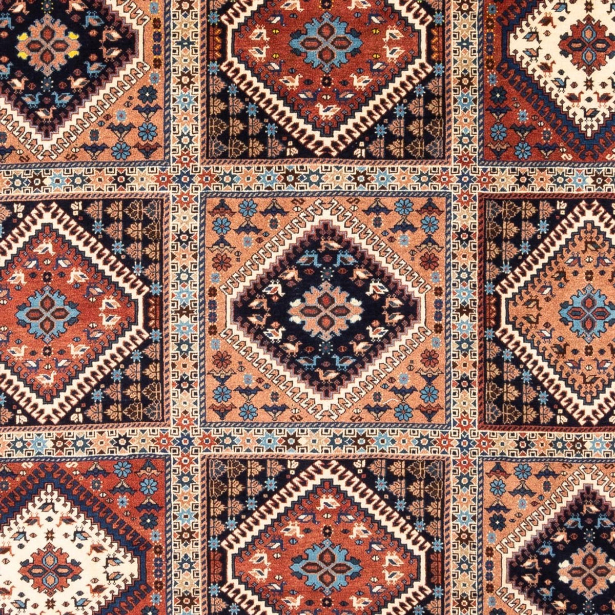 Persisk matta - Nomadic - 306 x 206 cm - bordeaux röd