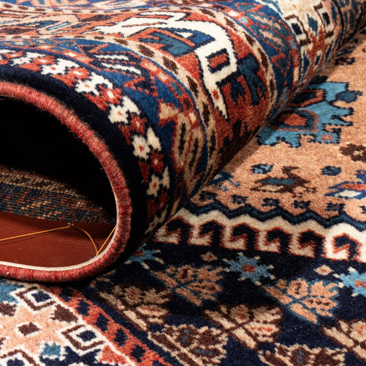 Persisk matta - Nomadic - 306 x 206 cm - bordeaux röd