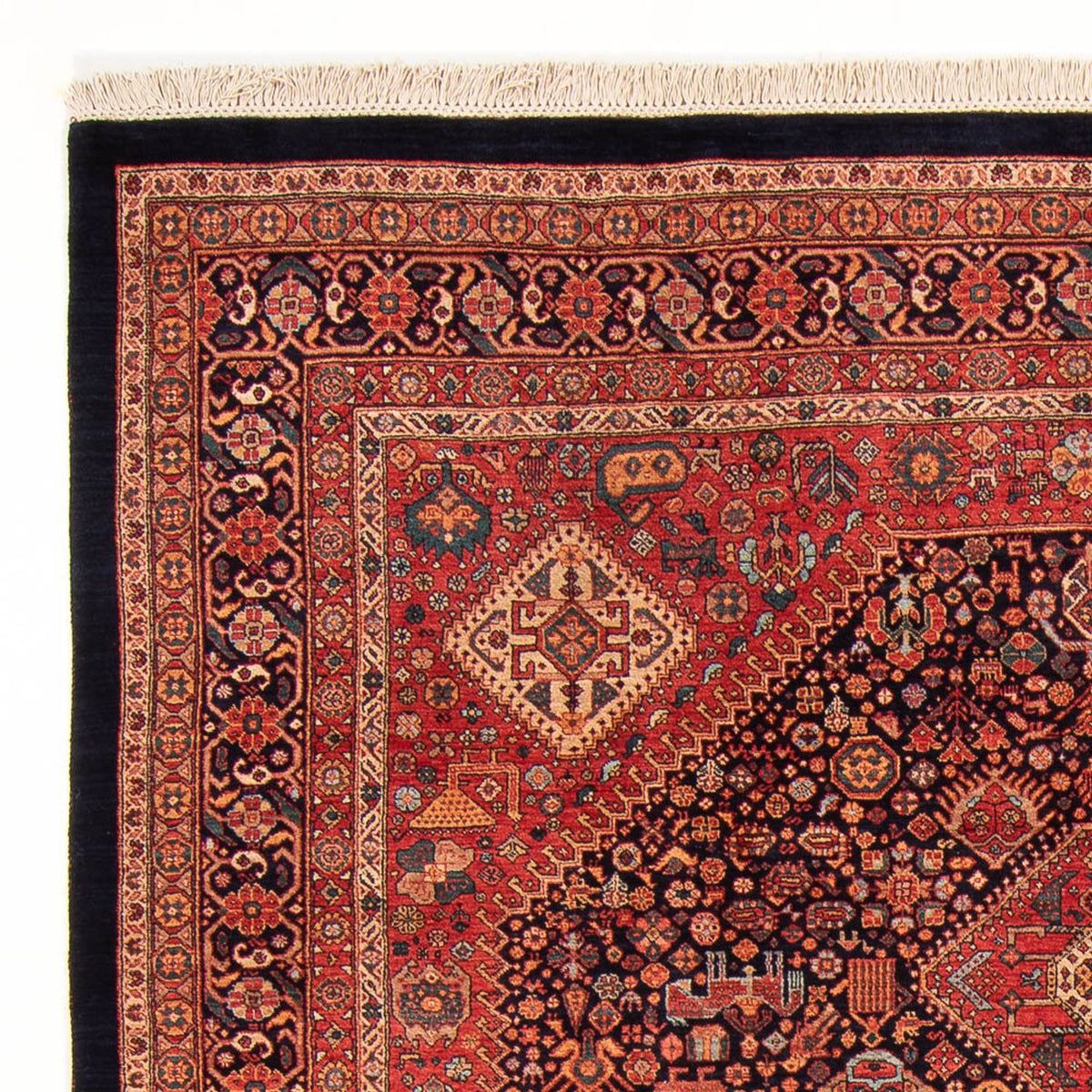 Persisk matta - Nomadic - 295 x 213 cm - mörkblå