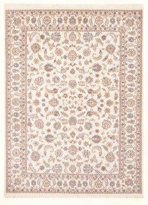 Persisk matta - Tabriz - Royal - 209 x 149 cm - grädde