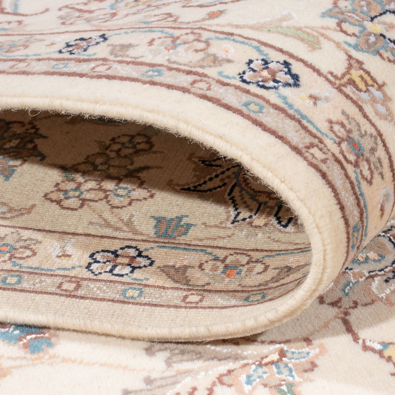 Persisk matta - Tabriz - Royal - 209 x 149 cm - grädde