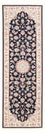 Runner Persisk matta - Tabriz - Royal - 252 x 81 cm - mörkblå