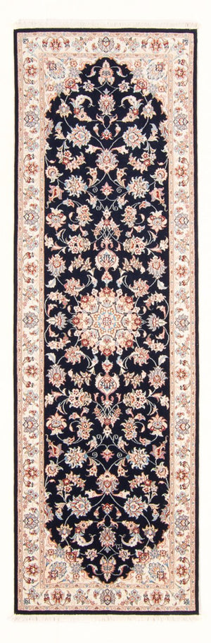 Runner Persisk matta - Tabriz - Royal - 251 x 80 cm - mörkblå