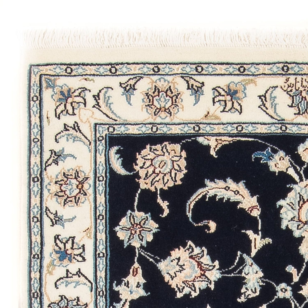 Persisk matta - Nain - Premium - 115 x 80 cm - mörkblå