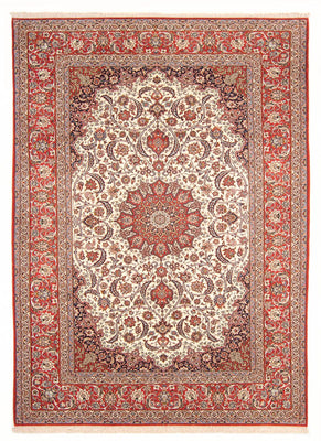Persisk matta - Isfahan - Premium - 300 x 204 cm - grädde