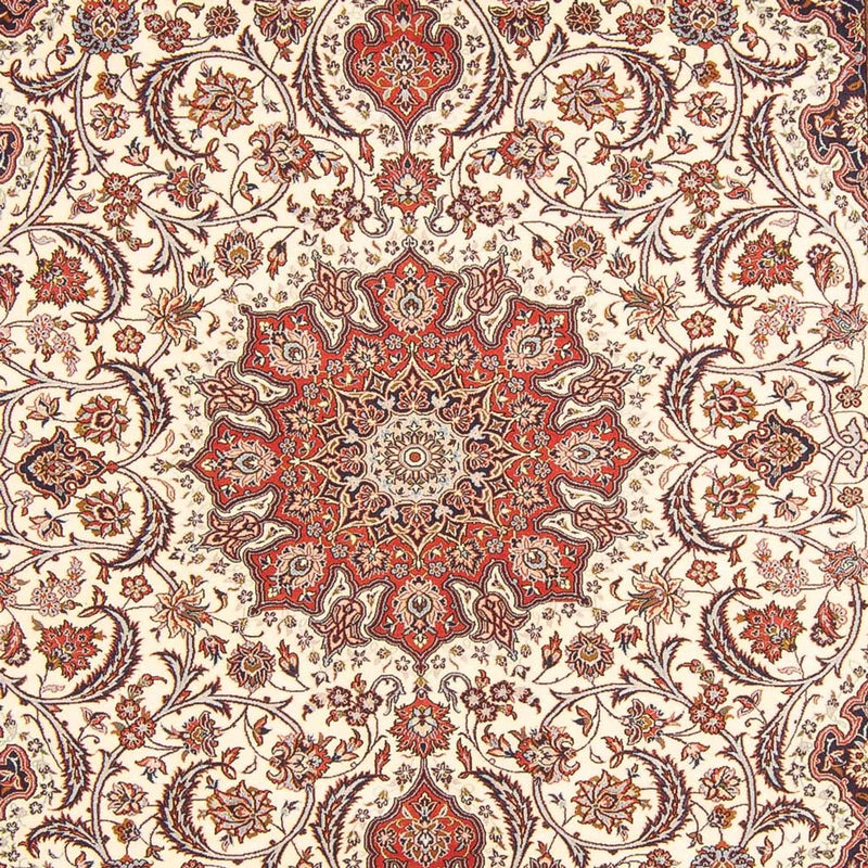Persisk matta - Isfahan - Premium - 300 x 204 cm - grädde