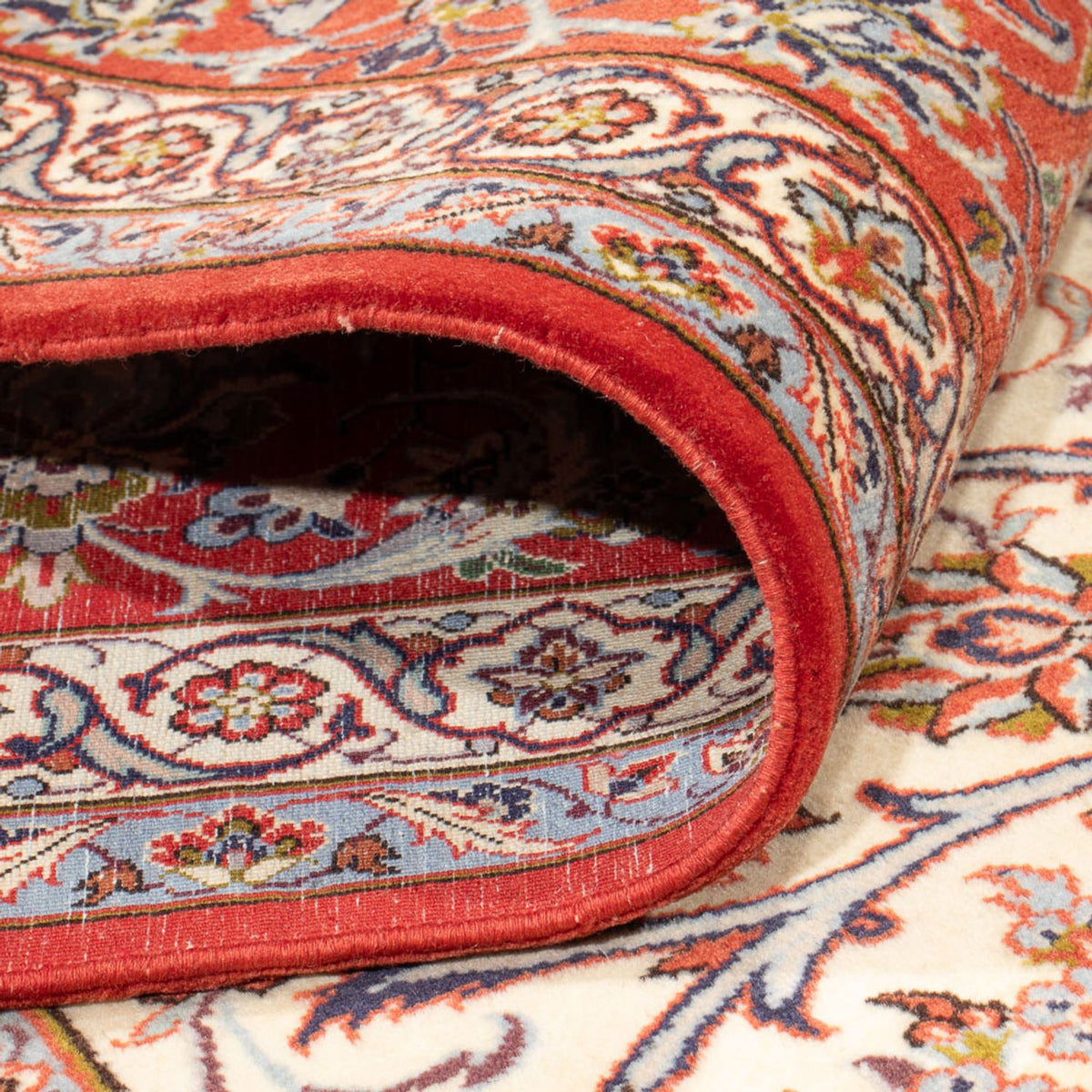 Persisk matta - Isfahan - Premium - 300 x 204 cm - grädde