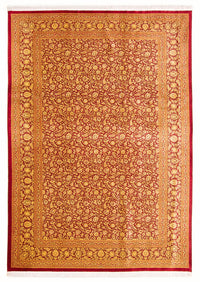 Silk Carpet - Ghom Silk - Premium - 300 x 205 cm - orange