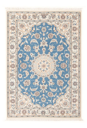 Persisk matta - Nain - Premium - 117 x 80 cm - ljusblå