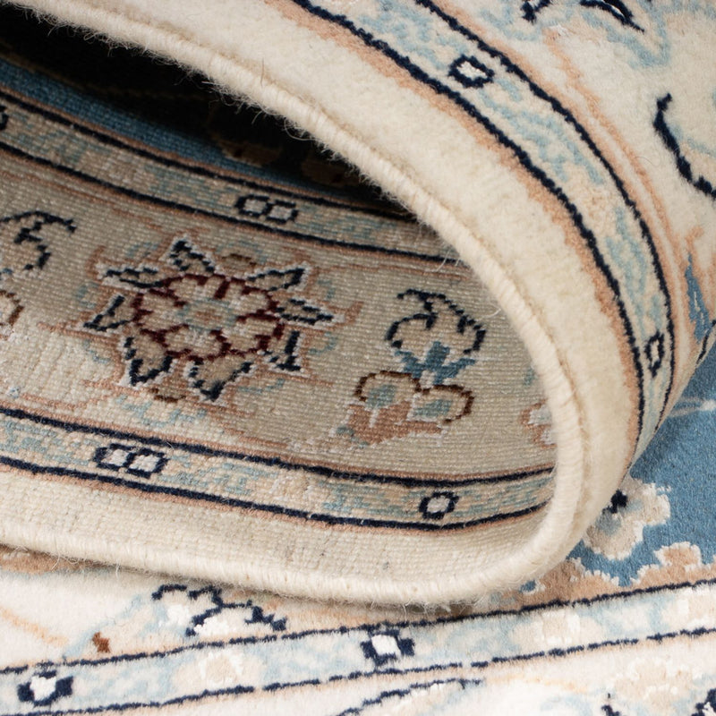 Persisk matta - Nain - Premium - 117 x 80 cm - ljusblå