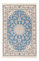 Persisk matta - Nain - Premium - 122 x 81 cm - ljusblå