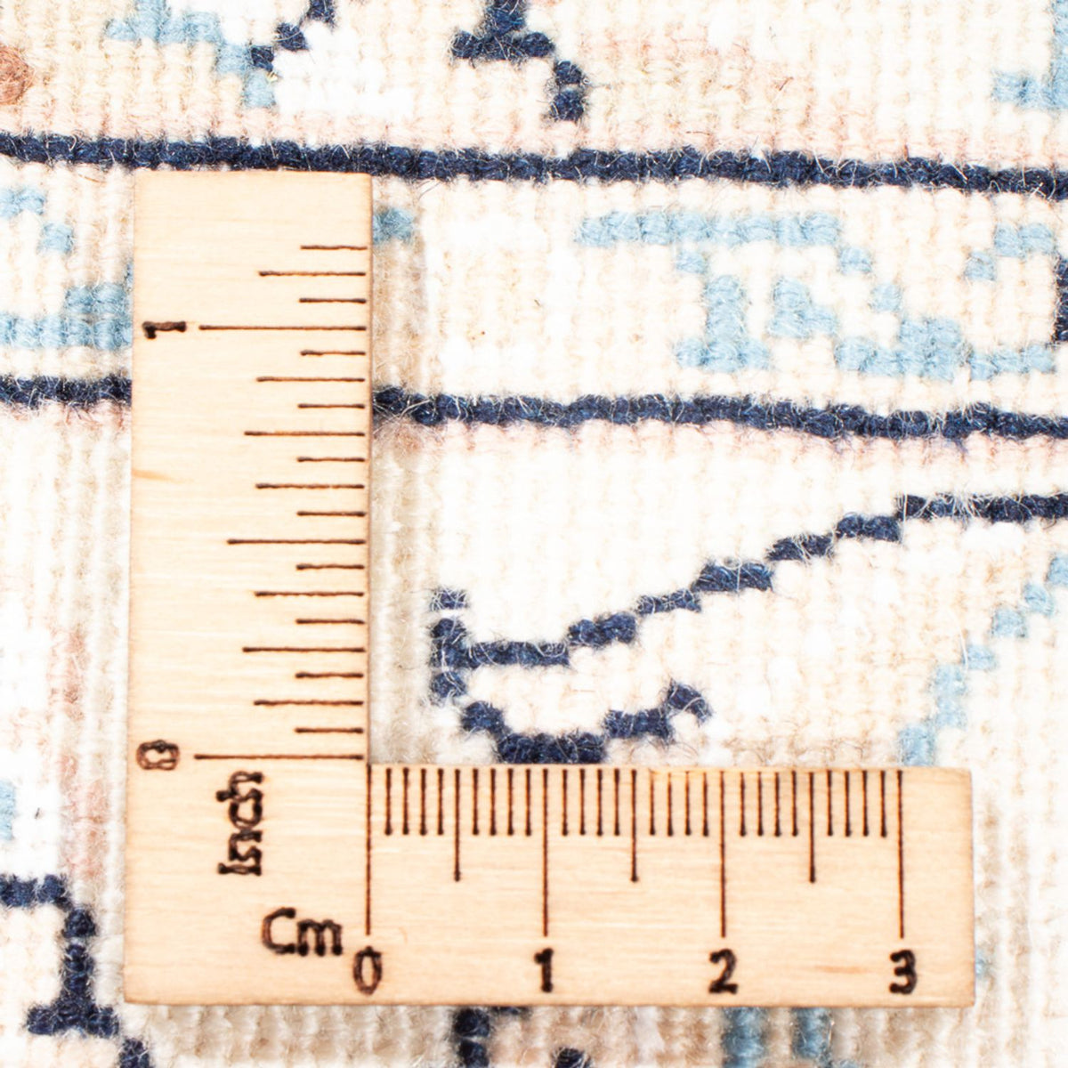 Persisk matta - Nain - Premium - 122 x 81 cm - ljusblå