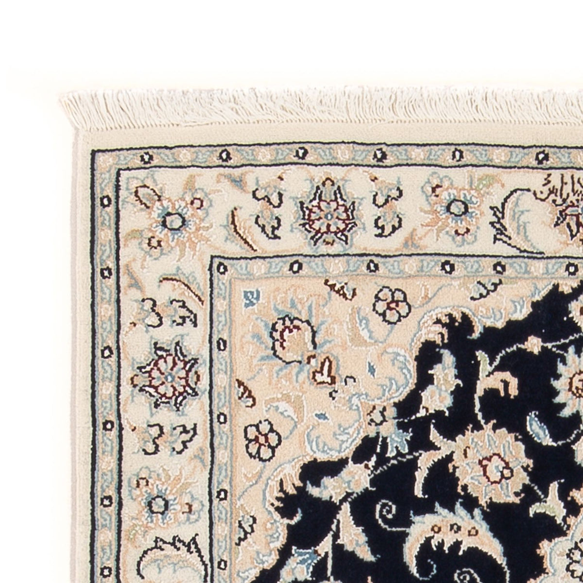 Persisk matta - Nain - Premium - 118 x 81 cm - mörkblå