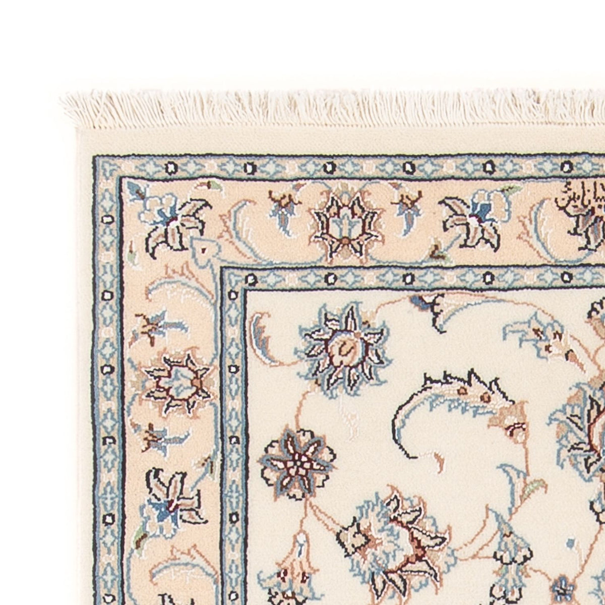 Persisk matta - Nain - Premium - 122 x 81 cm - grädde