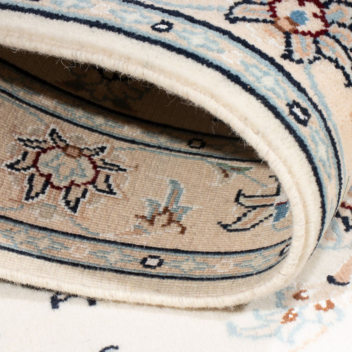 Persisk matta - Nain - Premium - 120 x 81 cm - grädde