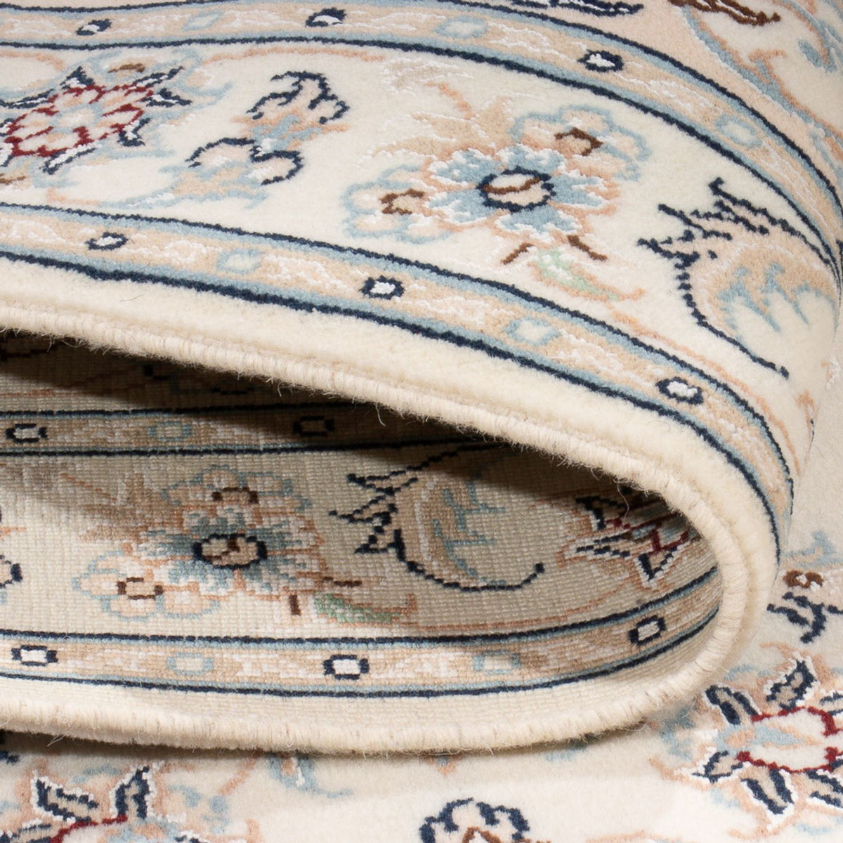 Persisk matta - Nain - Premium - 124 x 81 cm - grädde