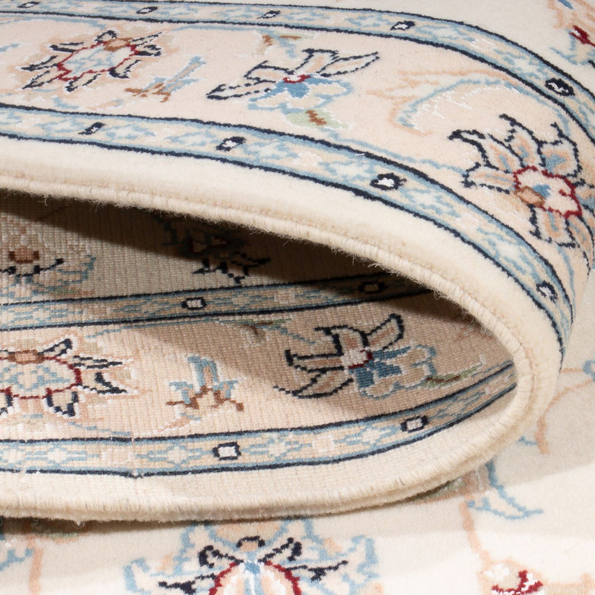 Persisk matta - Nain - Premium - 132 x 81 cm - grädde