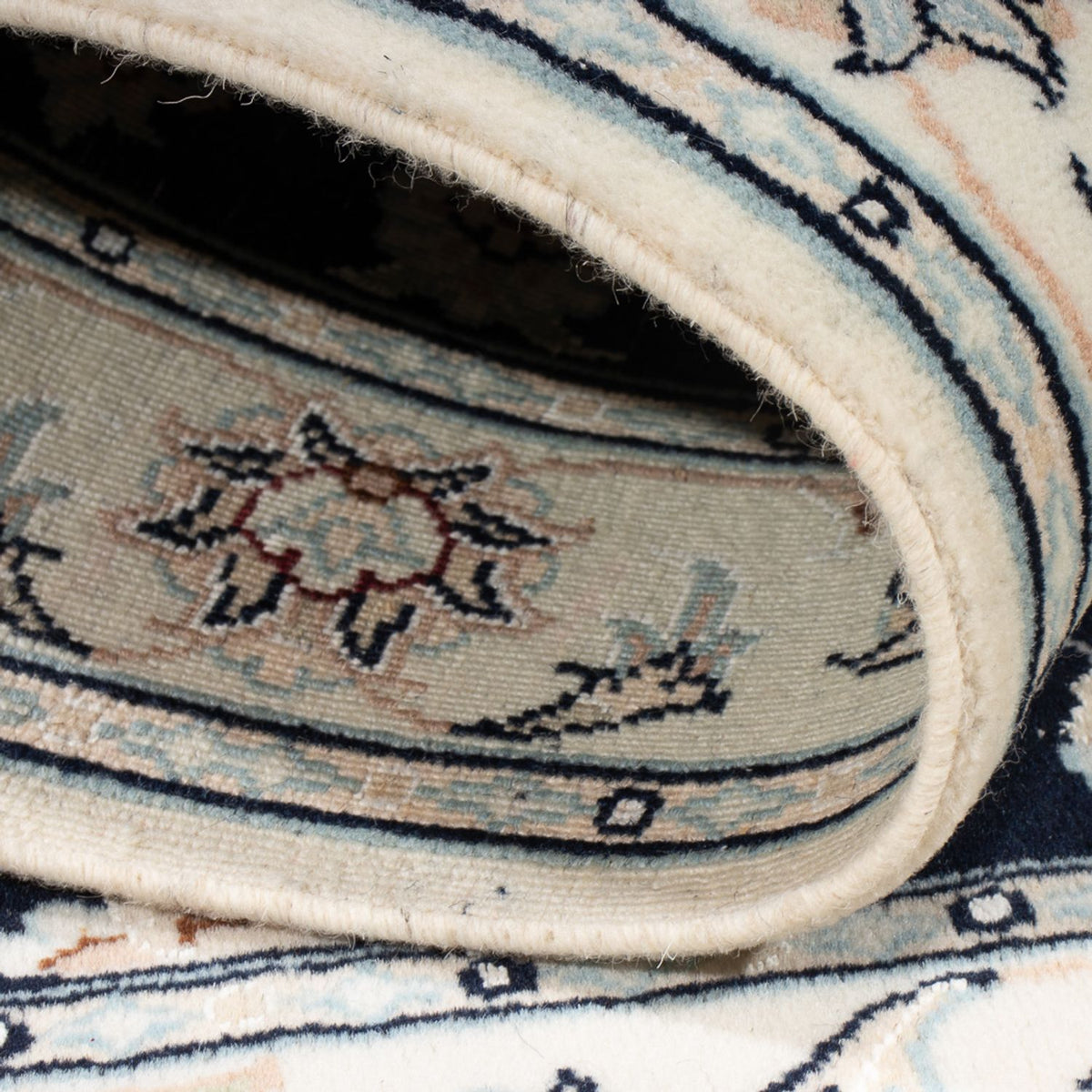 Persisk matta - Nain - Premium - 118 x 81 cm - mörkblå