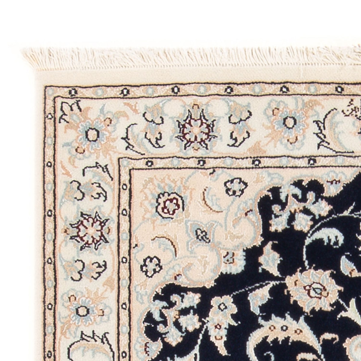 Persisk matta - Nain - Premium - 120 x 81 cm - mörkblå