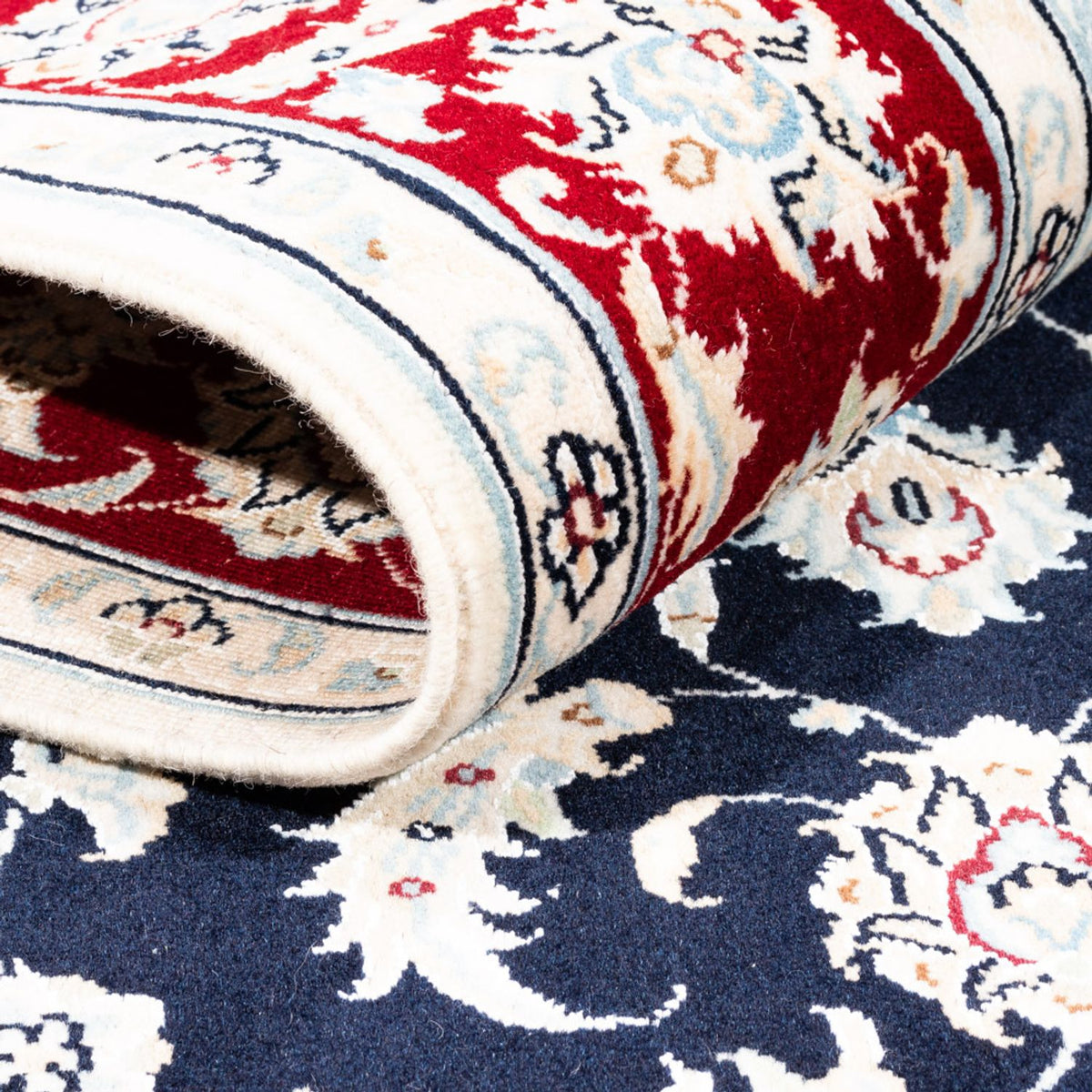 Persisk matta - Nain - Premium - 180 x 118 cm - mörkblå