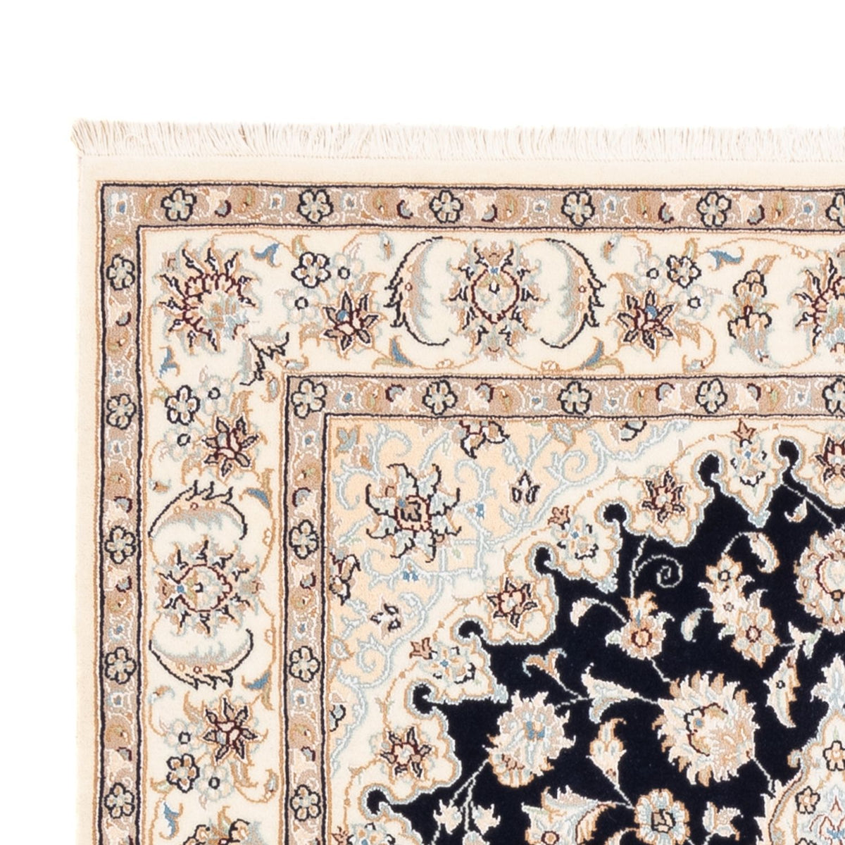 Persisk matta - Nain - Premium - 180 x 120 cm - mörkblå