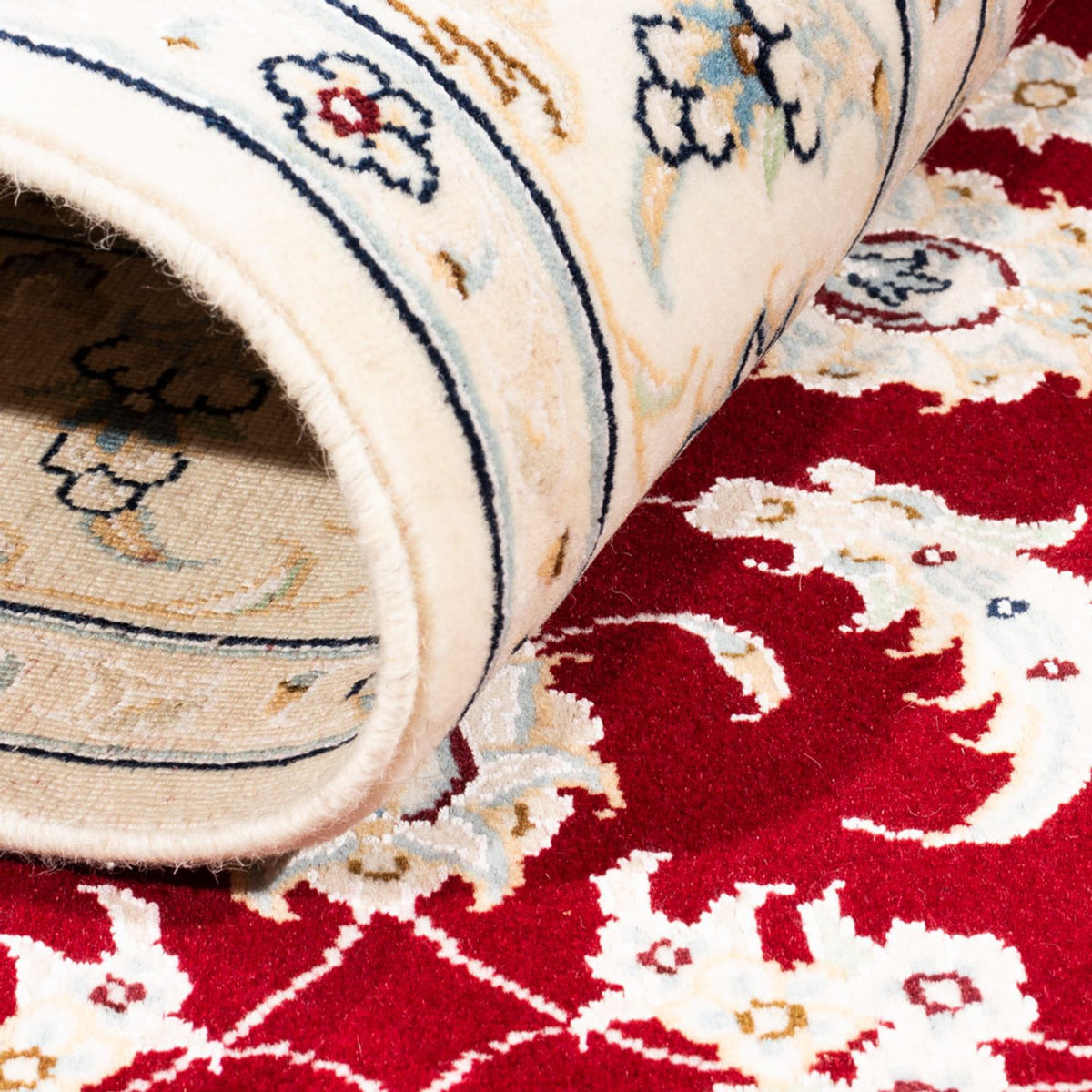 Persisk matta - Nain - Premium - 180 x 118 cm - röd