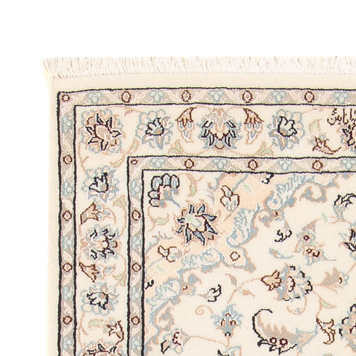 Persisk matta - Nain - Premium - 132 x 75 cm - grädde