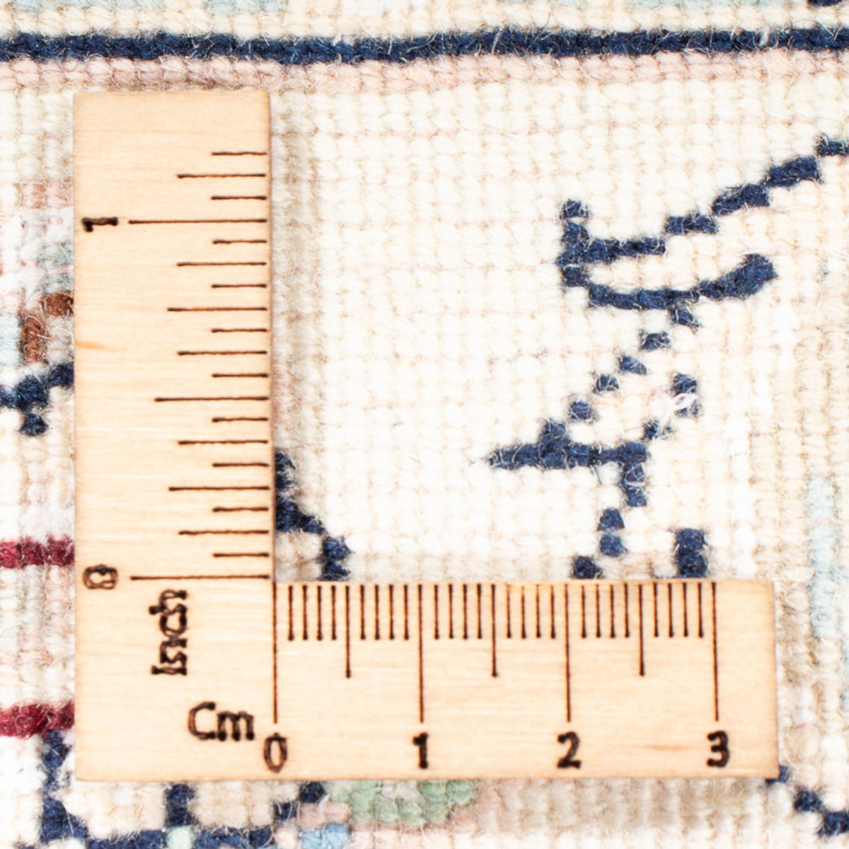 Persisk matta - Nain - Premium - 116 x 81 cm - ljusblå