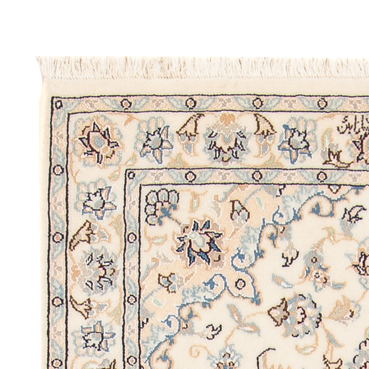 Persisk matta - Nain - Premium - 140 x 74 cm - grädde