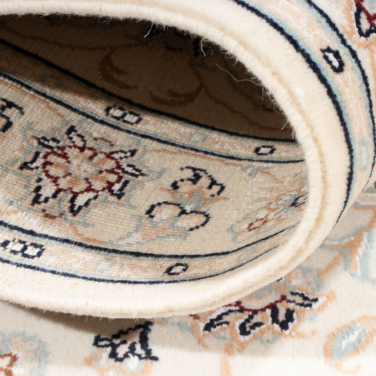 Persisk matta - Nain - Premium - 118 x 80 cm - grädde