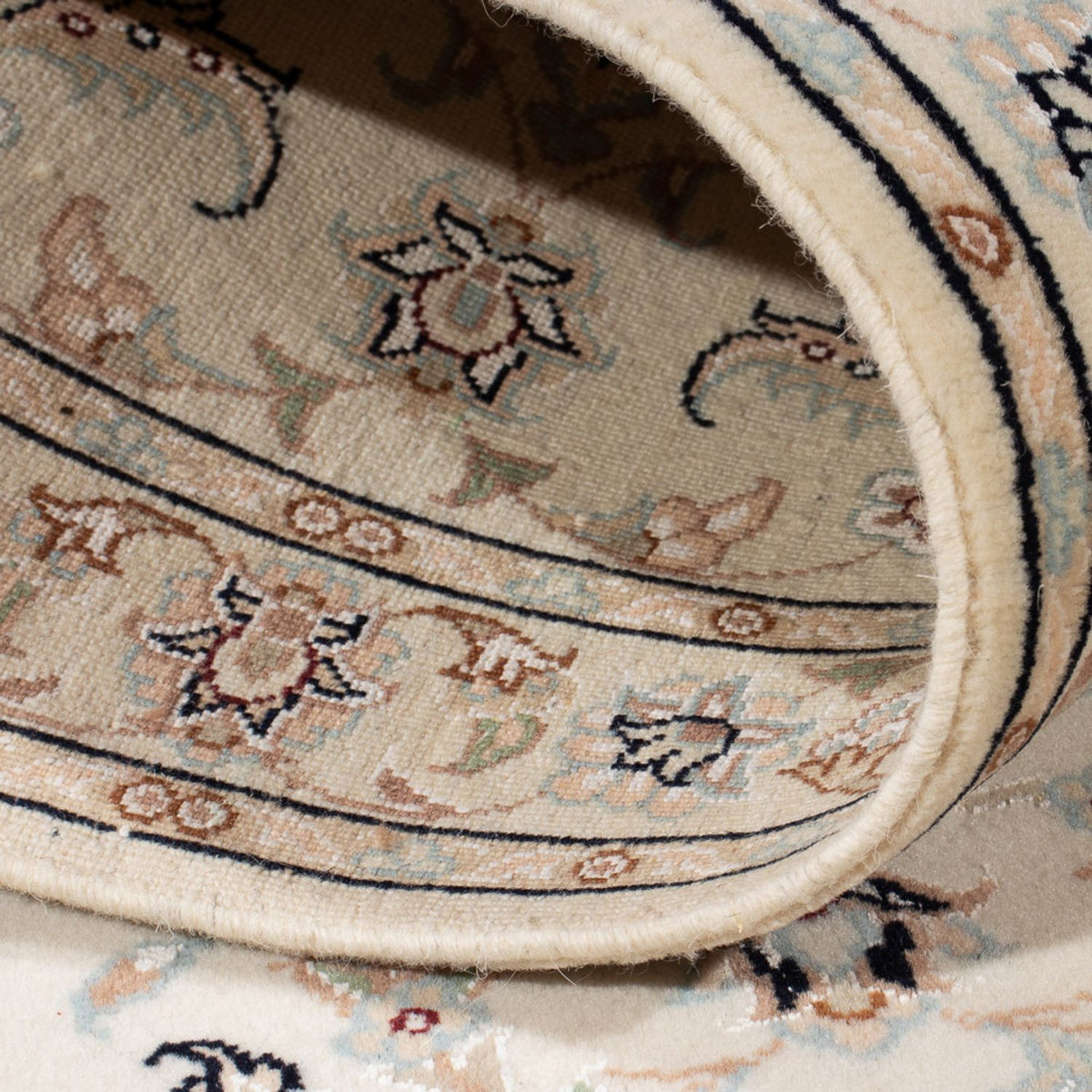 Persisk matta - Nain - Premium - 136 x 75 cm - grädde