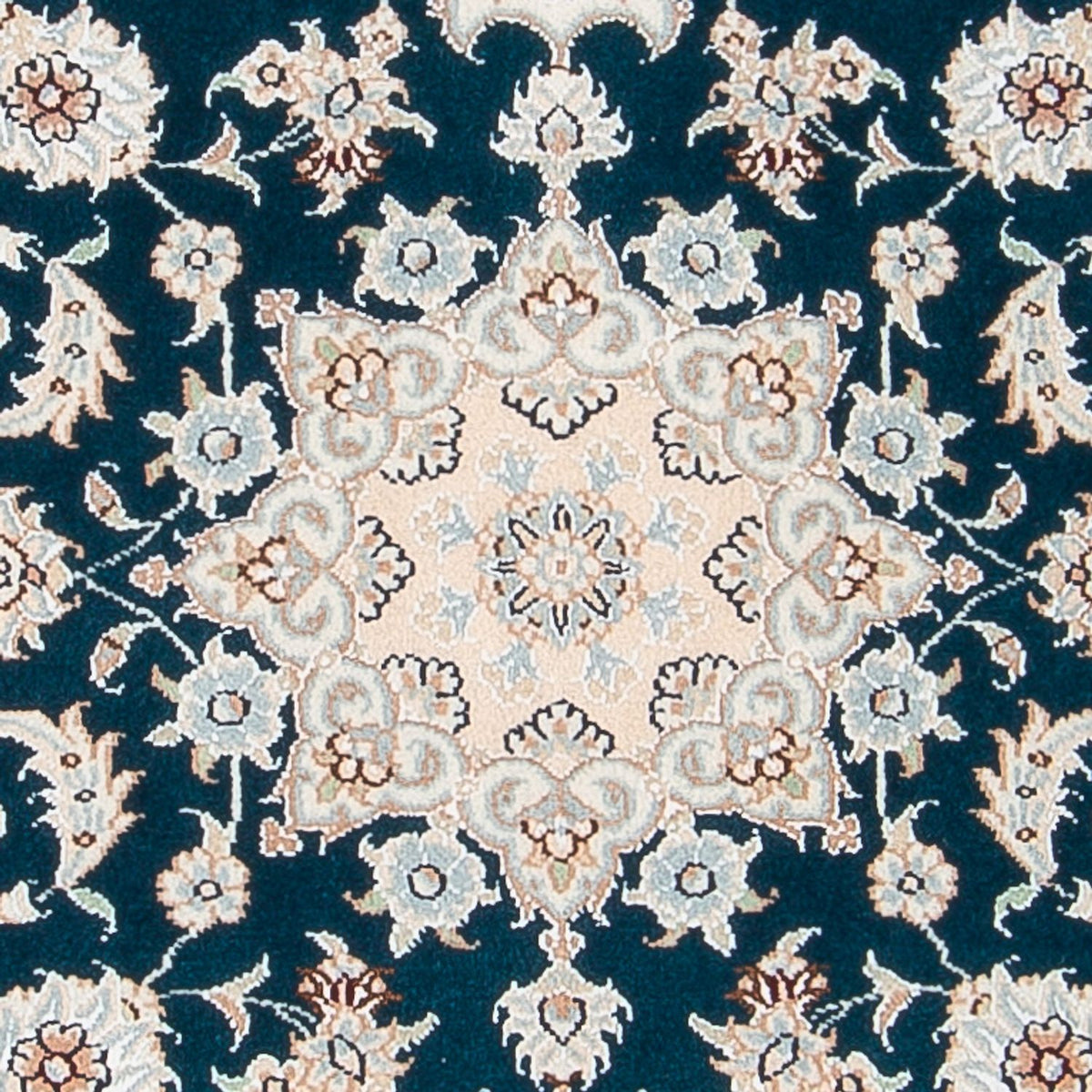 Persisk matta - Nain - Premium - 117 x 80 cm - mörkgrön