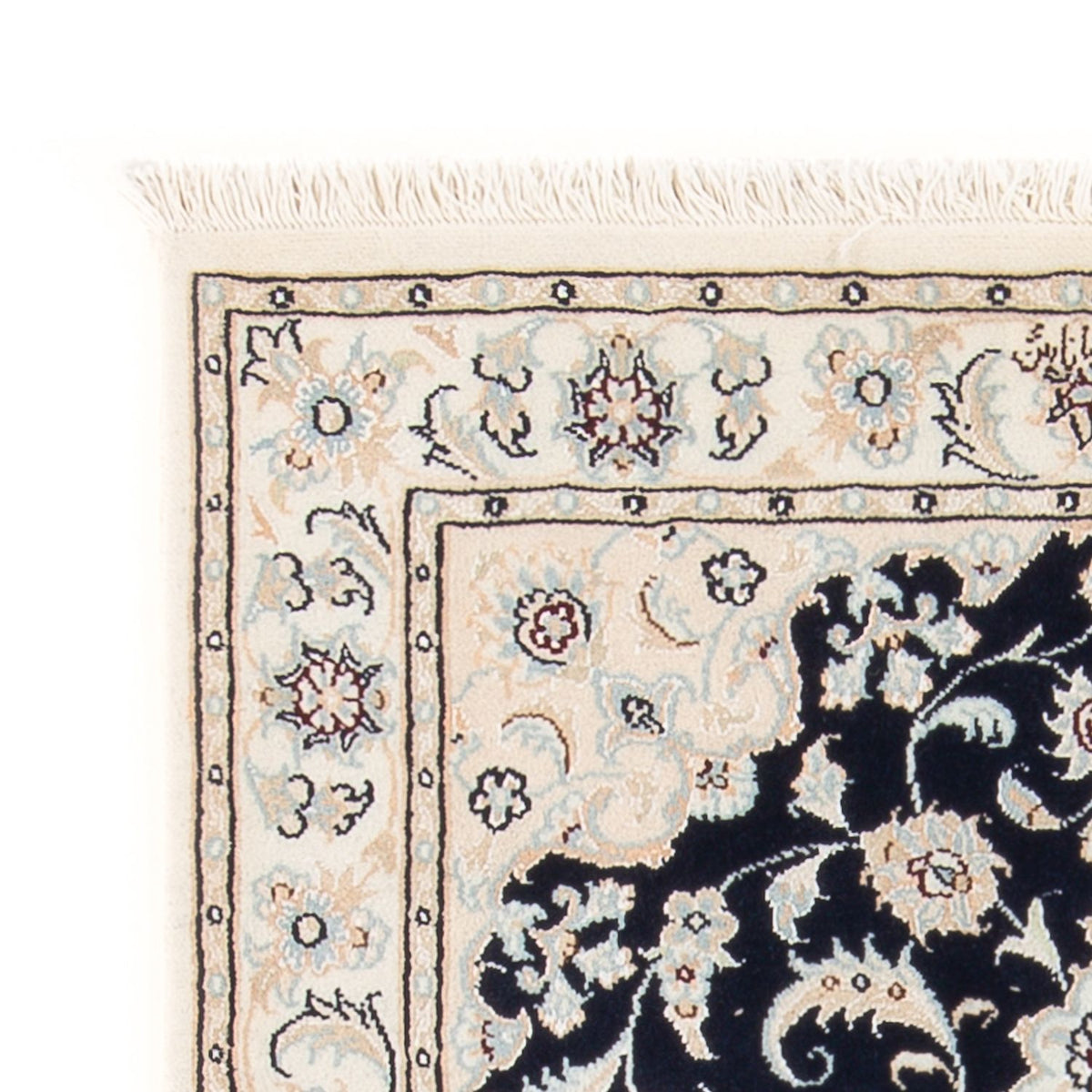 Persisk matta - Nain - Premium - 118 x 80 cm - mörkblå