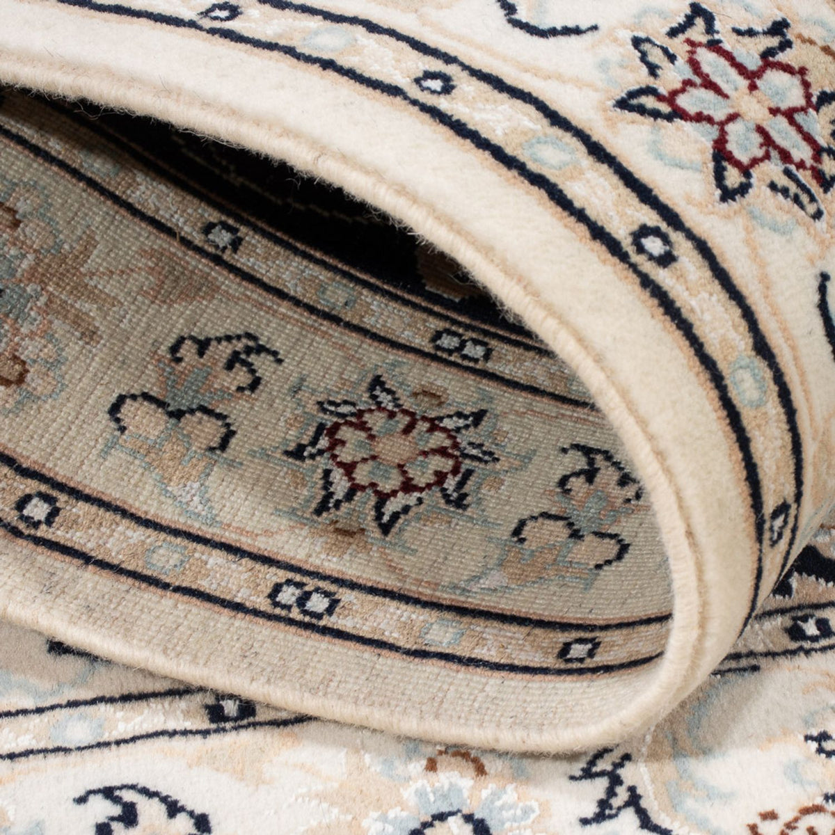 Persisk matta - Nain - Premium - 118 x 80 cm - mörkblå