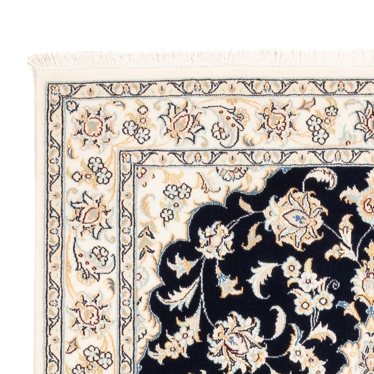 Persisk matta - Nain - Premium - 158 x 109 cm - mörkblå