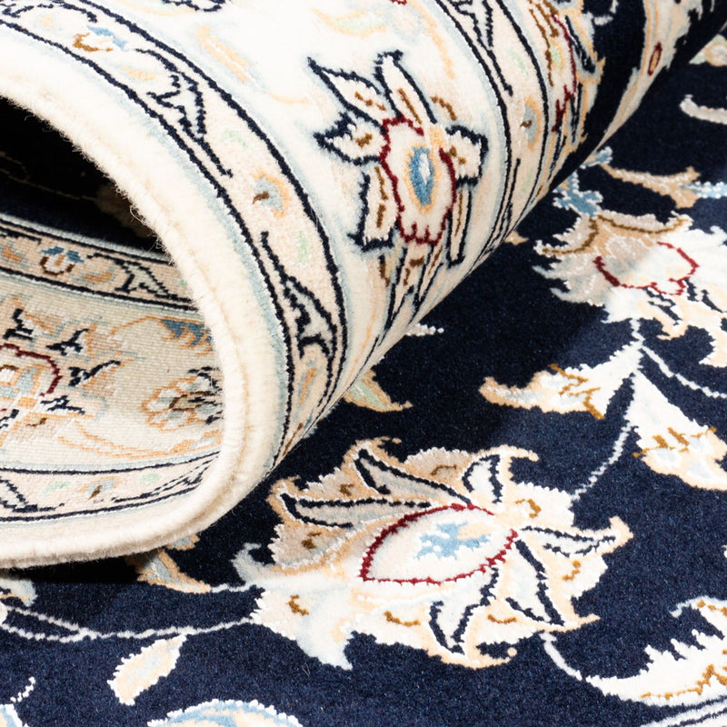 Persisk matta - Nain - Premium - 158 x 109 cm - mörkblå